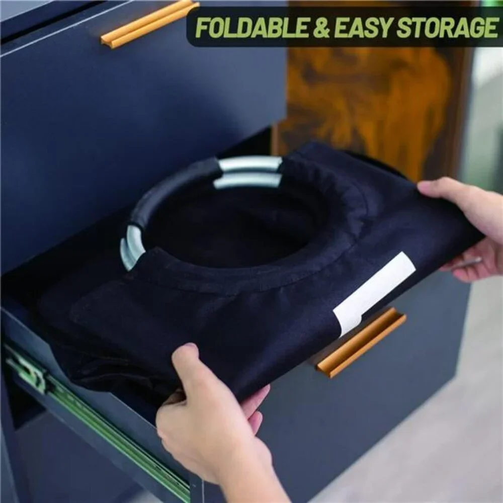 Large Laundry Hamper 90L Foldable Waterproof Clothes Basket with Handles